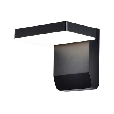 Obrázek produktu pro LED Solution Černé fasádní LED svítidlo čtvercové 17W IP65 Barva světla: Teplá bílá 2944