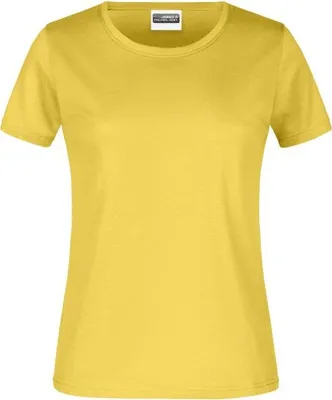 Produktbild von Promo-T Lady 150 Klassisches T-Shirt yellow, Gr. XXL