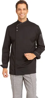 Produktbild von Leiber  Kochjacke Farbe schwarz Größe 52, 12/2444/10