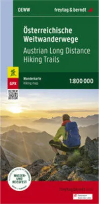 Produktbild von freytag & berndt Wanderkarte OEWW Österreichische Weitwanderwege 1:800.000