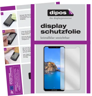 Produktbild von 2x Schutzfolie für Ulefone X klar Displayschutzfolie Folie Display Schutz dipos