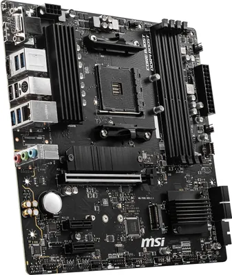 Obrázok produktu pre MSI B550M PRO-VDH, AMD, Socket AM4, AMD Ryzen 3000 Series, DDR4-SDRAM, 128 GB, DIMM