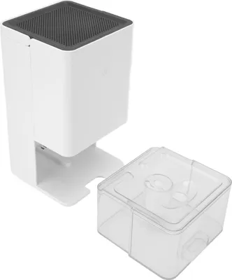 Zdjęcie produktu dla Osuszacz powietrza 40W 1.2L Zbiornik na wodę Precyzyjny czujnik Automatyczne zatrzymanie Osuszacz powietrza z funkcją suszenia ubrań do sypialni Piwnica Wtyczka UE