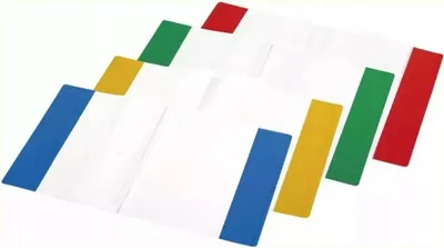 Produktbild von Folplast Schutzhülle A5 für Notizbuch, mehrfarbig