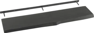 Produktbild von Wandregal aus schwarzem Akazienholz