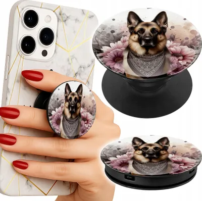 Produktbild von Handyhalterung Popsocket / Ständer - DEUTSCHER Schäferhund, HUNDE