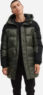 Produktbild von Blend 20714791 Outerwear Herren Winterjacke Herrenjacke Jacke Warm gefüttert Winterjacke mit angesetzten Details und Kapuze Regular Fit