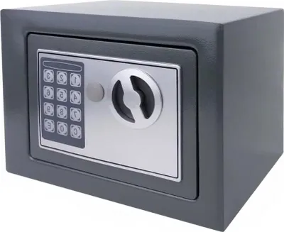 Produktbild von Digitale Stahlsicherheitsbox Zanvi – 4,6L – Elektronische Sicherung – 2 Schlüssel – Für Zuhause & Büro