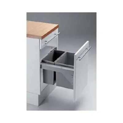 Produktbild von WESCO 839462-11 Einbau Abfallsammler Pullboy Soft 45 (29+11 Liter)