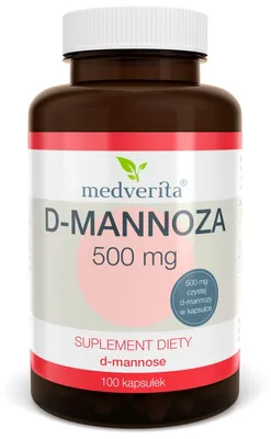 Produktbild von Medverita D-Mannose 500 mg 100 K Harnblase