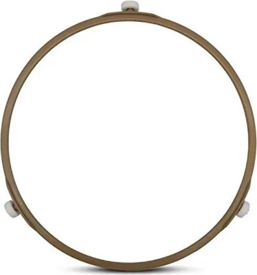 Obrázok produktu pre Univerzálny náhradný otočný krúžok 18 cm pre mikrovlnný otočný tanier | Ø kolieska 12 mm | otočný tanier vhodný pre AEG, Siemens, Bosch, Severin | držiak mikrovlnného otočného taniera | valčekový krúžok | podlahová dýza