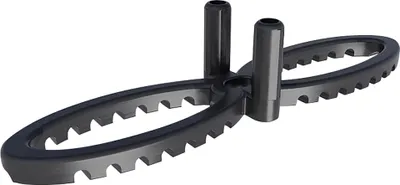 Produktbild von HSI Terra Abstandhalter DiviDeck 22,5 x 100 mm - 150 Stück