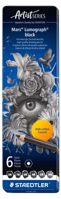 Immagine prodotto di Set di 6 matite Lumograph Staedtler 100BG6