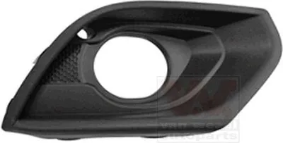 Produktbild von VAN WEZEL Lüftungsgitter Grill Stoßfänger für OPEL Corsa E Schrägheck (X15) mit Loch/Löchern für Nebellampen ohne Löcher für Zier-/Stoßleiste