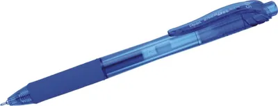 Produktbild von Gel-Tintenroller EnerGel X 0.25mm blau Packung mit 12 Stück