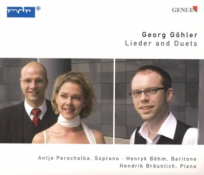 Obrázok produktu pre Karl Georg Göhler (1874-1954): Songs & Duets - - (CD / L)