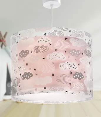 Zdjęcie produktu dla Lampa sufitowa Clouds - Chmura dla dzieci różowa