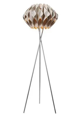 Produktbild von Beige Stehleuchte Ruben 45x156 cm E27 Fassung 1-flammig max. 60W ohne Leuchtmittel
