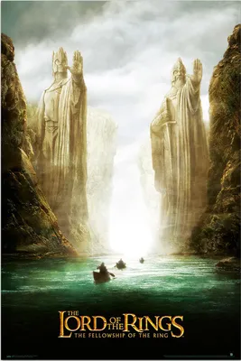 Produktbild von Lord of the Rings, The - Poster - Argonath
