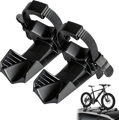 Obrázok produktu pre Zarážka kolesa pre nosič bicyklov, 2 ks, do 3,11 palca, pre horský bicykel