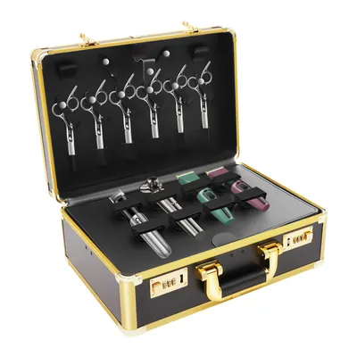 Image de Sacoche à outils Coiffeur Boîte à outils Gold Valises de salon
