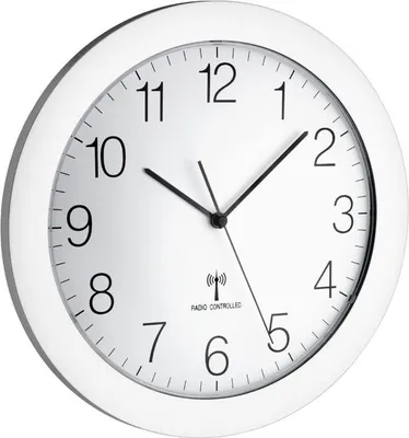 Produktbild von Analoge Funk-Wanduhr 300 mm mit Sweep-Uhrwerk TFA 60.3512
