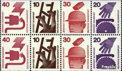 Produktbild von Briefmarken BRD (BR.Deutschland) 1974 Mi Hbl25 postfrisch