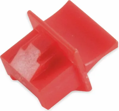 Produktbild von S/CONN maximum connectivity Netzwerkstecker, RJ-45 Staubschutz, rot (08-01022)
