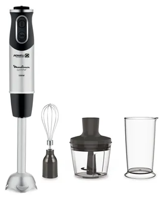 Zdjęcie produktu dla Moulinex DD6558, Blender immersyjny, 0,8 l, Funkcja pulse, 1000 W, Stal nierdzewna, Czarny