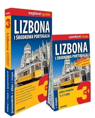 Obrázok produktu pre Lizbona i srodkowa Portugalia 3w1 Przewodnik + atlas + mapa