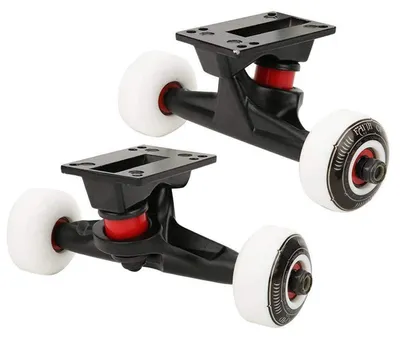 Obrázek produktu pro Sada skateboardových kol, sada dvojitých trucků pro skateboard, sada pro uchycení kol