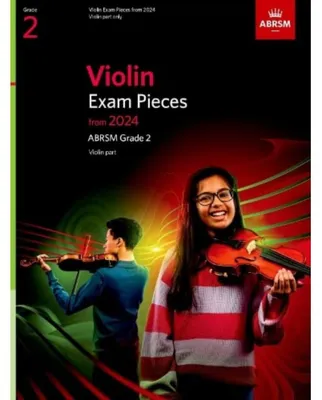 Zdjęcie produktu dla Utwory na egzamin skrzypcowy od 2024 roku, ABRSM klasa 2, partia skrzypiec
