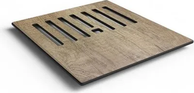 Produktbild von Elleci ATH073QU, Rechteckig, Holz, Gekochtes Fleisch, Molkereiprodukte, Fisch & Meeresfrüchte, Einfarbig, 339 mm, 383 mm