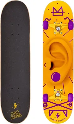 Image de Skateboard Street Surfing 31 Shout Out Orange