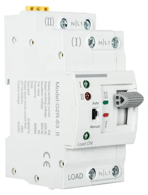 Automatischer Transfer-Schalter 220V 63A 2P ATS Dual Power