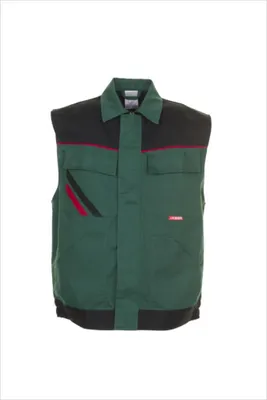 Produktbild von Planam Weste Highline Gr. M grün/schwarz/rot