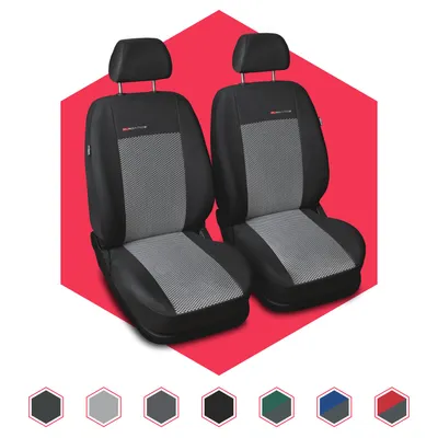 Produktbild von Autositzbezüge Universal Schonbezüge Sitzauflage PKW 1+1 Vorne Polyester Grau