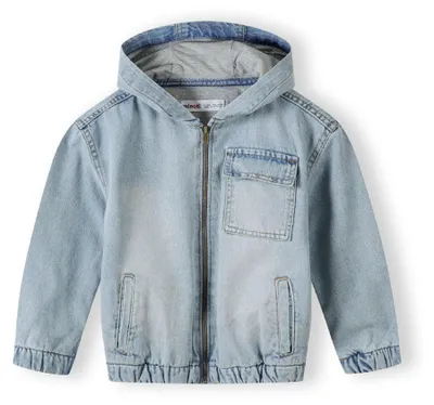 Immagine prodotto di Giacca Minoti in denim blu taglia 80 per bambino