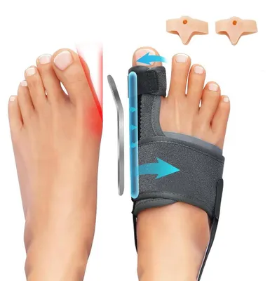 Zdjęcie produktu dla Rozdzielacz palców Hallux Valgus do łagodzenia bólu