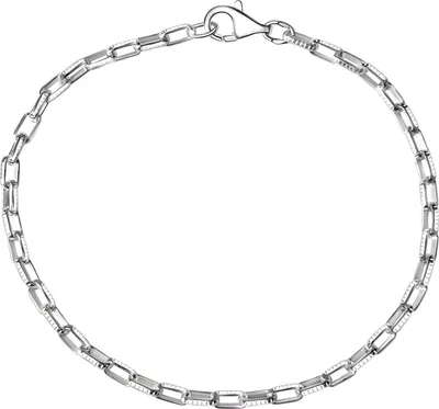 Produktbild von V Armband 925/- Sterling Silber 21cm weiß 315260040-21