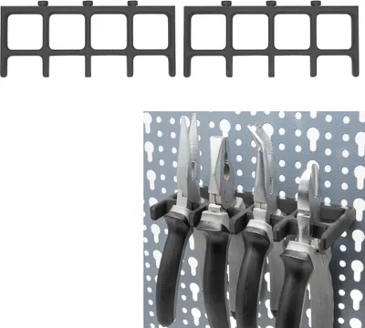 Produktbild von 2x Zangen Halter für Küpper Lochwand Werkzeughalter Universal Halter Werkzeugwand