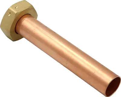 Produktbild von Flanschkupferrohr 22mm Überwurfmutter Rp 25