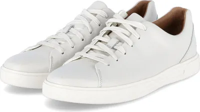 Produktbild von Clarks Herren Un Costa Lace Sneaker, Weißes Leder, 41.5 EU
