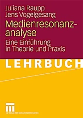 Produktbild von Medienresonanzanalyse