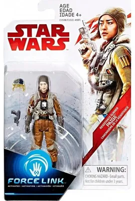 Image de Figurine star wars force link 2.0 : paige artilleur de la resistance 9.5 cm - hasbro - c1538