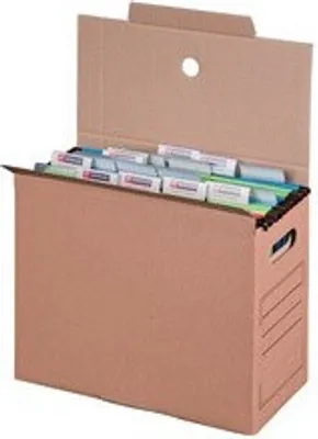 Produktbild von smartboxpro Hängemappen-Archiv, braun, (B)160 mm