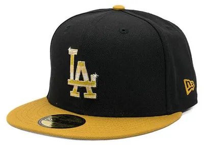 Produktbild von Kappe New Era - MLB 59FIFTY Day - LA Dodgers - Black & Gold