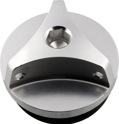 Obrázok produktu pre Olejová zátka JMP Bolt M27x3.00mm hliníková strieborná pre Yamaha XV Virago FZS Fazer / S 125 / 400 / 500 / 535 / 550 / 600 / 650 / 660 / 689 / 700