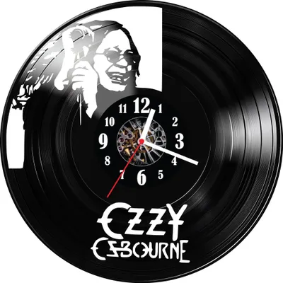 Zdjęcie produktu dla Zegar ścienny z płyty winylowej Ozzy Osbourne 1041.14