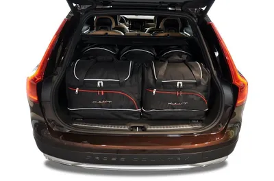 Produktbild von Volvo V90 Phev 2018+ Kofferraumtaschen Set 5 Stk